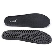 CUNGEL Memory Foam Insoles, Plantar Fasciitis Arch Support Insoles, Orthotic Gel Shoe Insoles, Shock Absorption & Cushioning Insoles for Men/Women