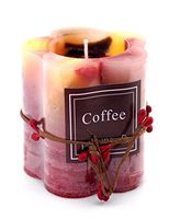 Creationtop Handcrafted Scented Candles Home Decor Aroma Candles (Style 3/Fruit Coffee)