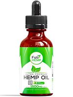 Hemp Oil Extract for Pain, Anxiety & Stress Relief - 1500mg Full Spectrum Organic Hemp Drops - Pure Hemp Extract With MCT - Natural Hemp Oils for Better Sleep, Mood & Stress - Zero THC CBD Cannabidiol