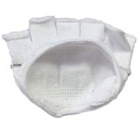 Milisten 1 Pair Metatarsal Pads Forefoot Pads Toe Socks Cotton Non-Slip Womens Toe Toppers Socks (White)