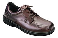 Orthofeet Proven Relief of Foot and Heel Pain. Extended Widths. Best Plantar Fasciitis, Orthopedic, Diabetic Men’s Oxford Shoes, Gramercy Brown