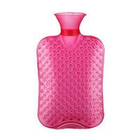YUN Hot Water Bottle Water Injection Explosion-Proof Warm Water Bag Filling Plumbing Hand Treasure Female Student Adult (Color : Pink, Size : 19X31CM)