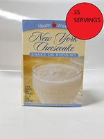 35 Servings (Boxes) Health Wise New York Cheesecake Shake Or Pudding for Weight Loss, Hunger Control, and Appetite suppressant 15 Grams of Protein 90 Calories, Trans Fat Free