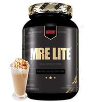 Redcon1 MRE Lite (Caramel Macchiato) 30 Servings, Animal Based Protein, Contains No Whey, No Bloating, Keto Friendly, 2G Sugar, 24G Protein Protein Meal Replacement