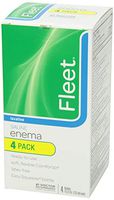 Fleet Disposable Enema 4 Bottle Value Pack