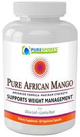 Pure African Mango - Appetite-Busting! The Ultimate All-Powerful Formula Includes Super Strength Olive Leaf and Licorice Root. 1200mg, 60 Vegetable Capsules, no fillers.