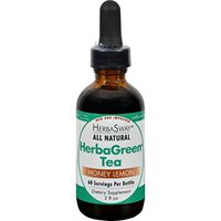 Herbasway Laboratories HerbaGreen Tea Honey Lemon - All Natural - 2 fl oz (Pack of 2)