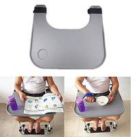 LXT PANDA Wheelchair Table Tray, Wheelchair Lap Tray Table Accessories with Cup Holder Medical Portable Child Chair Universal Trays Desk for Manual Powered or Electric Wheelchairs.