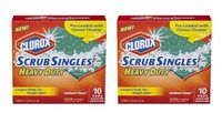 Clorox ScrubSingles Heavy Duty, 10 ct, Pack of 2