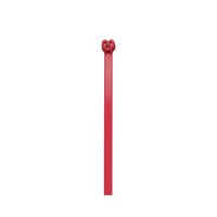 Panduit BT2M-M2 Cable Tie, Metal Barb, Miniature, Nylon 6.6, 7.9-Inch Length, Red (1,000-Pack)