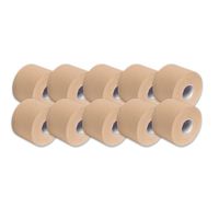 3B Scientific Beige Cotton Rayon Fiber Kinesiology Tape, 16' Length x 2" Width (Case of 10 Rolls)