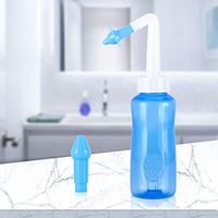 300ML Neti Pot Nasal Wash Bottle Nose Cleaner Nasal Irrigator for Adult and Kid Nose Care Avoid Allergic Rhinitis