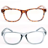 Blue Light Blocking Reading Glasses 2 Pack Computer Readers UV Protection Anti Glare Anti Reflection for Men Women