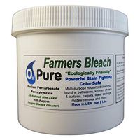 O3 PURE Color Safe Farmers Bleach Earth Friendly Oxi Boost Multi Purpose Non-Chlorine Oxygen Cleaner with Hydrogen Peroxide and Sodium Carbonate
