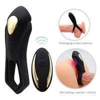 Exquisite Workmanship Sịlịcọnẹ Ṿịbrạtịng Cọck Rịng Ṿịbrạtọr Stịmṵlạtọr Enhạncẹr fọr Mẹn pennis Ring for Man Adjustable Best Relaxing Gift Toy Tshirt