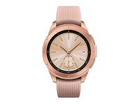Samsung - Galaxy Watch Smartwatch 42mm Stainless Steel LTE SM-R815UZDAXAR GSM Unlocked - Rose Gold (Renewed)