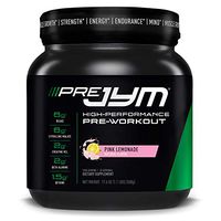 Pre JYM Pre Workout Powder - BCAAs, Creatine HCI, Citrulline Malate, Beta-Alanine, Betaine, and More | JYM Supplement Science | Pink Lemonade Flavor, 20 Servings