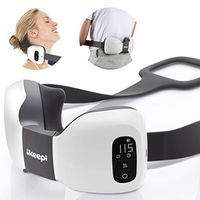 Back Massager, Shiatsu Neck Massager with Deep Kneading Massage, Massager for Neck and Back -Relieve Muscle Pain for Back, Neck, Shoulder, Foot and Legs, Car Office and Home Use Cordless Massage Gift