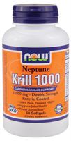 NOW Foods - Neptune Krill 1000 Cardiovascular Support Enteric Coated Double Strength 1000 mg. - 60 Softgels ( Multi-Pack)