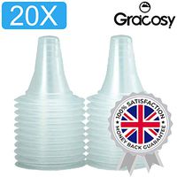 gracosy Ear Thermometer Probe Covers DisposableThermometer Probe Covers Refill Cap Replacing Lens Filters for Digital Thermometers 20 pcs