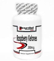Raspberry Ketones 200mg 180 Capsules ~ Renevitol