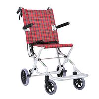 ChenCheng Wheelchair - Light Old Man Folding Wheelchair Small Portable Travel Children'ssimple Trolley Folding Size: 36x50x72cm Medical Supplies