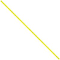 Aviditi PLT8Y Plastic Twist Tie, 8" Length x 5/32" Width, Yellow (Case of 2000)
