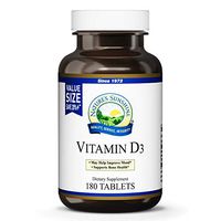 Nature's Sunshine Vitamin D3 180 Tablets