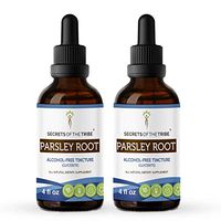 Parsley Root Tincture Alcohol-Free Extract, Organic Parsley (Petroselinum crispum) Dried Root Tincture Supplement (2x4 FL OZ)