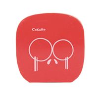 Stylish Contact Lens Case Square Lenses Holder Box Travel Kit Case Red