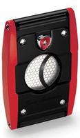 Tonino Lamborghini Precisione Black Matte with Red Cigar Cutter