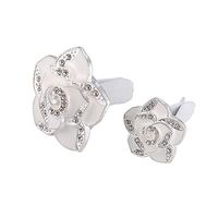 Car Air Freshener Car Interior Decoration Camellia Car Interior Air Vent Decorations Perfume Creative Fragrance Air Freshener Holder & Container