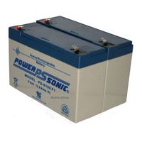 Power-Sonic PS-6100F2(2S) | Rechargeable SLA Battery 12v 12ah
