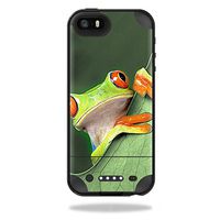 MightySkins Protective Vinyl Skin Decal Compatible with Mophie Juice Pack Plus iPhone 5/5S/SE Case wrap Cover Sticker Skins Froggy