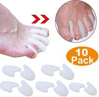 Mcvcoyh Gel Toe Spacer, Gel Toe Spreader, Relieves Bunion, Corn, Callus Pain Gel Straighteners Align Toes and Prevent for Overlapping, Hallux Valgus, Diabetic Feet for Men and Women