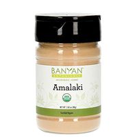 Banyan Botanicals Amalaki Powder – Organic Amla Powder – Nourishing, Gently Cleansing, Supports The Immune System & Promotes Healthy Energy* – Spice Jar – Non GMO Sustainably Sourced Vegan