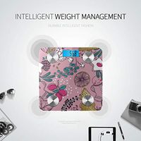 Bluetooth Scale Weight Cartoon Cute Sour Sweet Snacks Plum Digital Body Analyzer Scale Body Fat Composition Monitor Analyzer with Smartphone App for Body Management-396 Lbs
