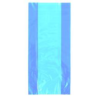 UNIQUE PARTY Cello Treat Bags with Ties (Pack of 30) (One Size) (Baby Blue)