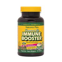 NaturesPlus Source of Life Immune Booster Adult Formula, Rapid & Extended Release - 90 Vegetarian Tablets - Natural Immunity Booster Supplement - Vitamins A, C, E & Zinc - Gluten-Free - 30 Servings