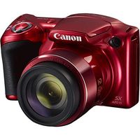 CANON 1069C001 - Canon PowerShot SX420 HS Digital Camera (Red) - Powerful 42x Opt