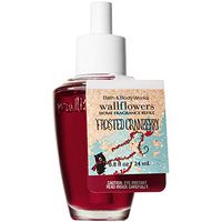 Bath and Body Works Wallflowers Home Fragrance Refill 0.8 Fluid Ounce [2018 Edition] (Frosted Cranberry)