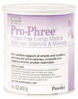 Pro-Phree Protein-Free Energy Module with Iron Vitamins & Minerals Powder 14.1-Oz (400-G) Can - 1 Case of 6