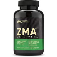 Optimum Nutrition ZMA Zinc for Immune Support, Muscle Recovery and Endurance Supplement for Men and Women, Zinc and Magnesium Supplement, 90 Count