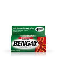 Bengay Pain Relieving Cream, Greaseless-2oz (Quantity of 6)