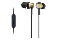 Sony Earphones with Brass Housing, Smartphone Mic and Control