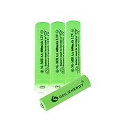 Geilienergy NiMH AA 600mAh 1.2V Rechargeable Batteries for Solar Lights, Garden Lights, Remotes, Mice(Pack of 4)