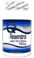 Resveratrol with Red Wine 550mg 90 Capsules ^GLS