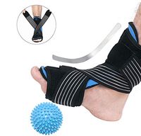 VENTOMO Plantar Fasciitis Night Splint Foot Support - Adjustable Foot Dorsal Night Splint, Effective Relief Pain, Foot Back Sprain and Strain, Fits Right or Left Foot Arch Support