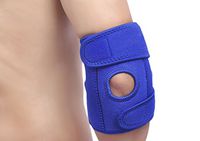 Adjustable Compression Elbow Support Tennis Golfer's Elbow Brace Weightlift Fitness Bike Elbow Protector Stabiliser Pad, Arthritic Pain Relief, Post-Injury Rehabilitation & Protection Against Reinjury