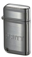 Personalized Ranger Brushed Chrome Torch Flame Lighter Free Engraving